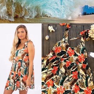 🌴🌼RIP CURL- TROPIC COAST COVER UP/DRESS🌼🌴